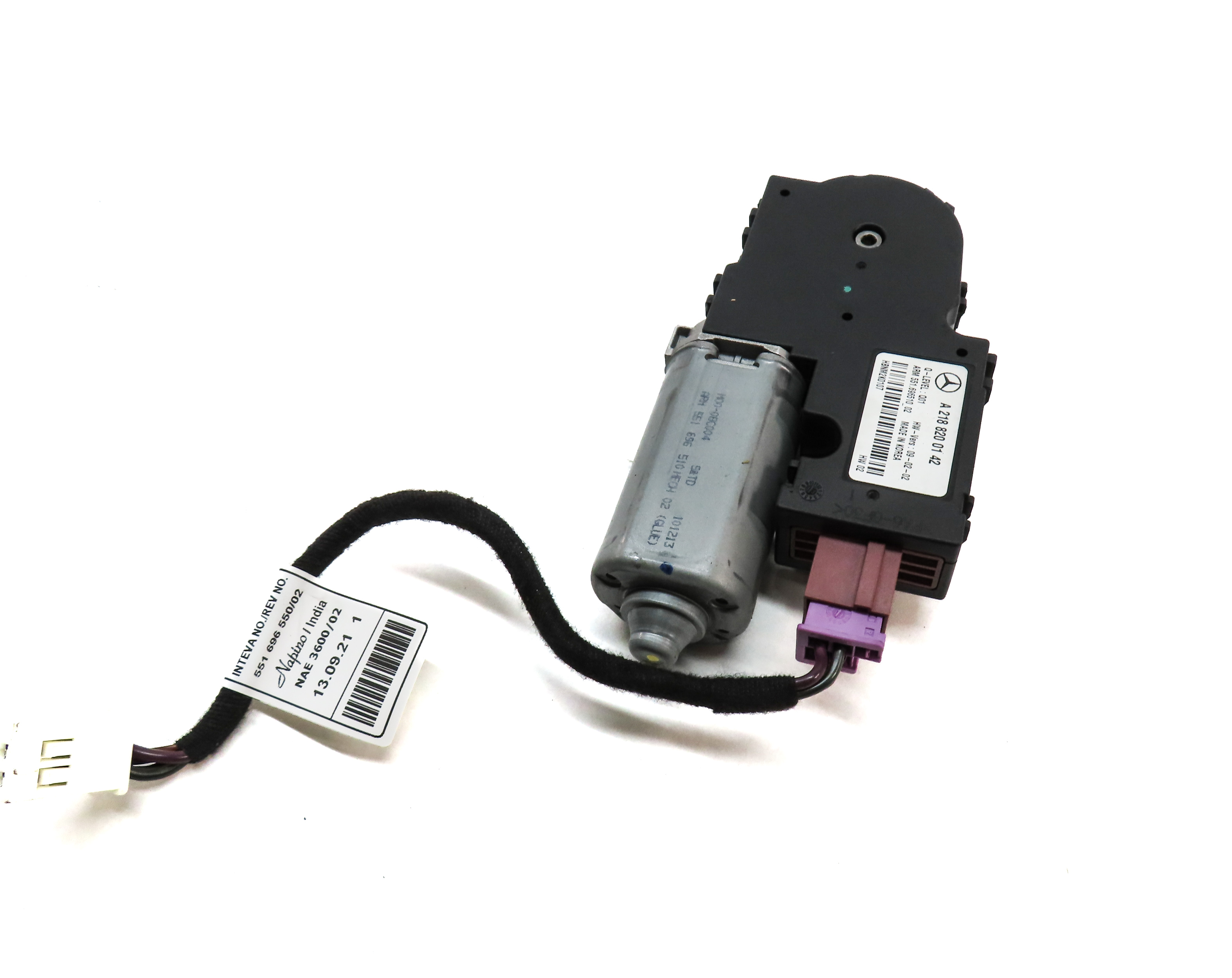10-17 MERCEDES C E CLASS W204 W207 W212 FRONT PANORAMIC GLASS SUNROOF MOTOR — exact item pictured